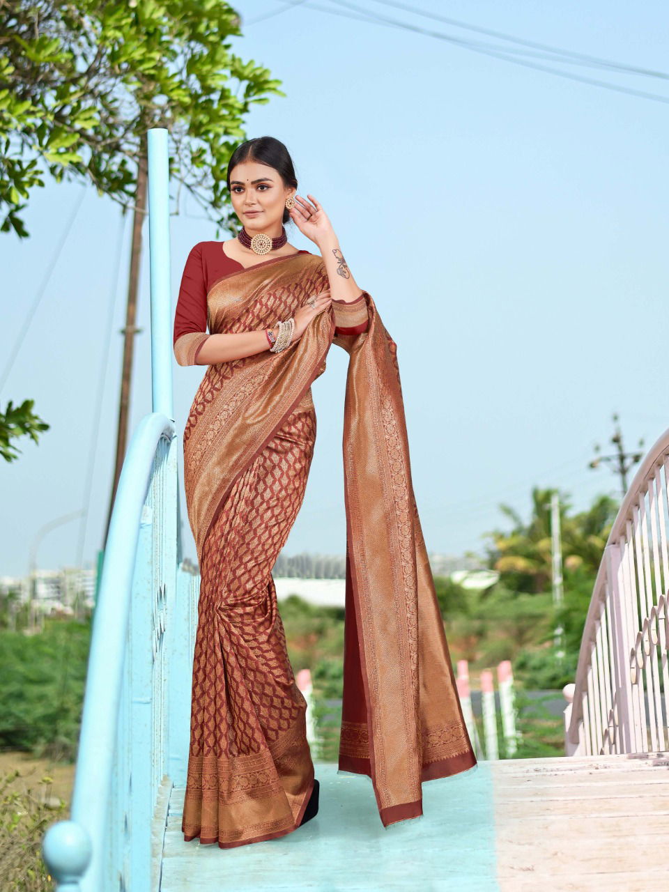 Ritika Tilak2 Designer Banarasi Silk Sarees 